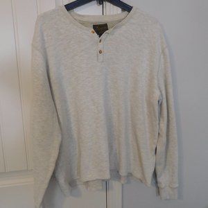 LUCKY BRAND, Mens, XXL, 3-button, Long Sleeve Shirt